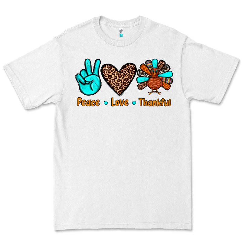 Peace Love Thankful Premium Tee by JahusDesignShop | Teevron