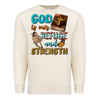 Sandshell God Is Our Refuge And Strength Premium Sweatshirt - BundleAndBundleShop