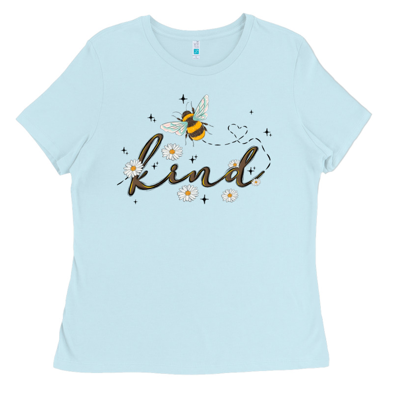 Bee Kind Ladies Tee by MaliasSmallBusiness | Teevron