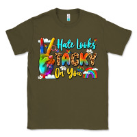 Army Green hate looks tacky on you Classic Tee - LillyAllenDesigns