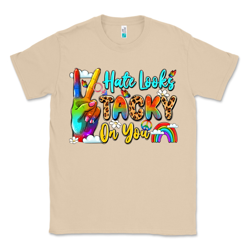 Hate Looks Tacky On You Classic Tee by LillyAllenDesigns | Teevron