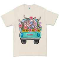 Bone truck with flowers malia Premium Tee - MaliasSmallBusiness