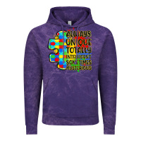 Cloud Purple always unique totally intelligent sometimes myster Vintage Hoodie - LillyAllenDesigns