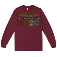 Burgundy school leavers the one where i was in lockdown 2020 Long Sleeve Tee - Bettercallsaul