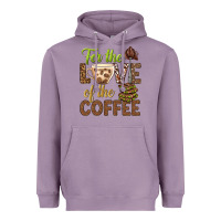 Lavender for the love of the coffee bbs Heavyweight Hoodie - BundleAndBundleShop