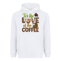 White for the love of the coffee bbs Heavyweight Hoodie - BundleAndBundleShop
