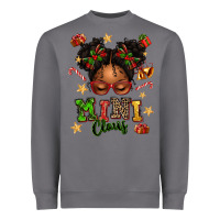 Storm mini claus messy bun Heavyweight Sweatshirt - texasbilliewilder