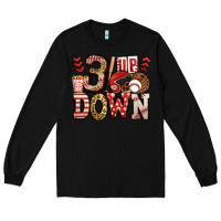 Black three up three down baseball Long Sleeve Tee - Jasminsmagicworld