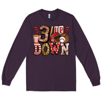Plum three up three down baseball Long Sleeve Tee - Jasminsmagicworld