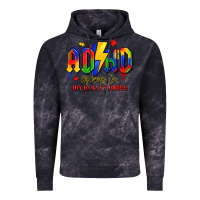 Cloud Black adhd awareness Vintage Hoodie - LillyAllenDesigns