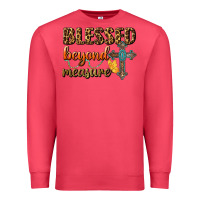 Cardinal Blessed Beyond Measure Premium Sweatshirt - BundleAndBundleShop