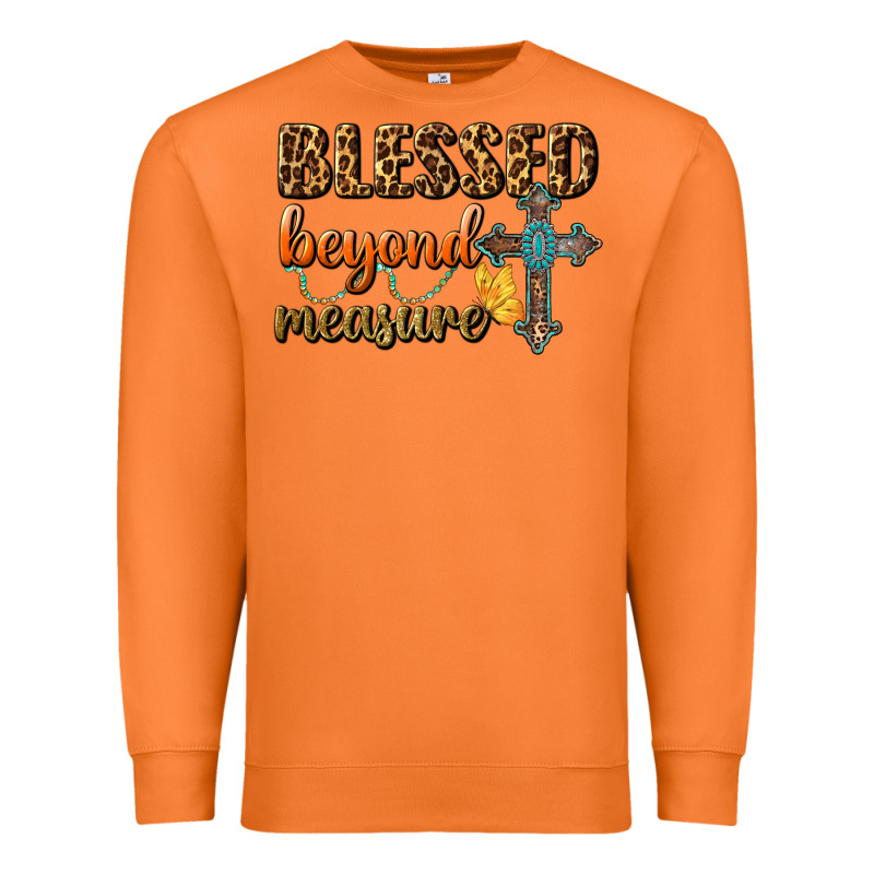 Blessed Beyond Measure Premium Sweatshirt by BundleAndBundleShop | Teevron