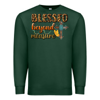 Sports Green Blessed Beyond Measure Premium Sweatshirt - BundleAndBundleShop