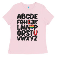 Pride Alphabet Ladies Tee | Teevron