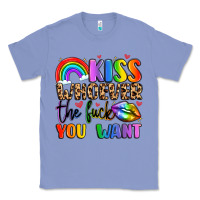 Colony Blue kiss whoever the fuck you want Classic Tee - LillyAllenDesigns