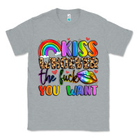 Kiss Whoever The Fuck You Want Classic Tee | Teevron