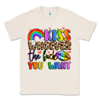Natural kiss whoever the fuck you want Classic Tee - LillyAllenDesigns