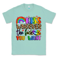 Seafoam kiss whoever the fuck you want Classic Tee - LillyAllenDesigns