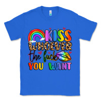True Royal kiss whoever the fuck you want Classic Tee - LillyAllenDesigns