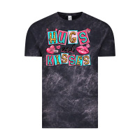 Cloud Black hugs and kisses Vintage Tee - LillyAllenDesigns