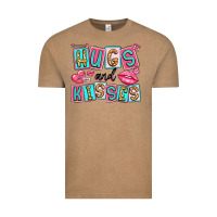 Vintage Coffee hugs and kisses Vintage Tee - LillyAllenDesigns