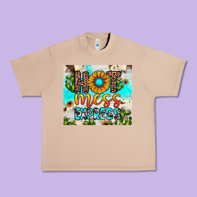 Hot Mess Express Urban Heavy Tee Designed By Jahusdesignshop