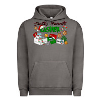 Pigment Tornado Santa's Favorite Cashier Urban Hoodie - LillyAllenDesigns