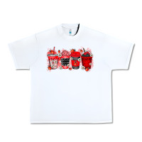 White lady bug drink Urban Heavy Tee - RacoonDesign