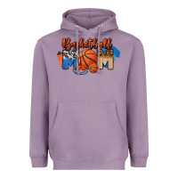 Lavender basketball mom Heavyweight Hoodie - FaDigitalArtStudio