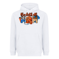 White basketball mom Heavyweight Hoodie - FaDigitalArtStudio