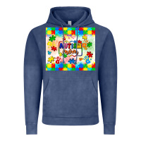 Vintage Denim autism mom Vintage Hoodie - LillyAllenDesigns