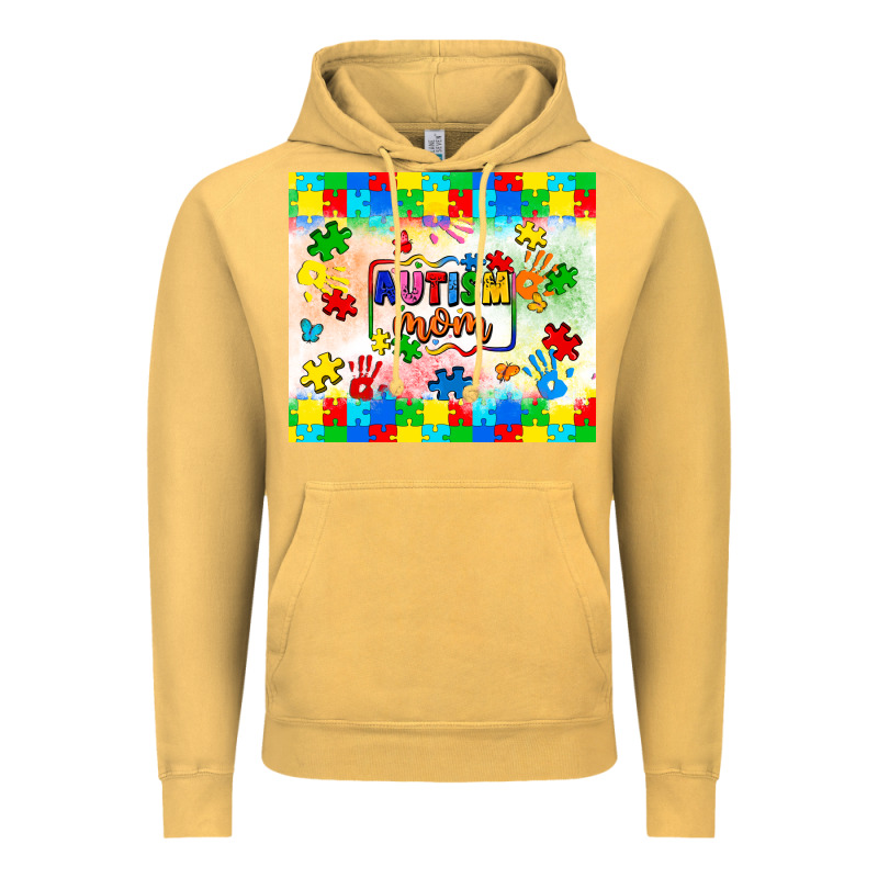 Autism Mom Vintage Hoodie by LillyAllenDesigns | Teevron