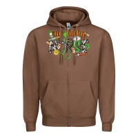 Chestnut One lucky Nurse St. Patrick's Day Zipper Hoodie - CowGirlArtShop