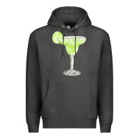 Charcoal Heather martini fa element Premium Hoodie - FaDigitalArtStudio