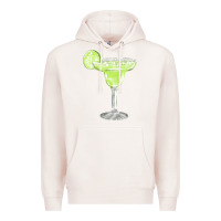 Pale Pink martini fa element Premium Hoodie - FaDigitalArtStudio