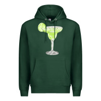 Sports Green martini fa element Premium Hoodie - FaDigitalArtStudio