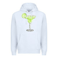 White martini fa element Premium Hoodie - FaDigitalArtStudio