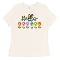 Bone hello spring Ladies Tee - MaliasSmallBusiness