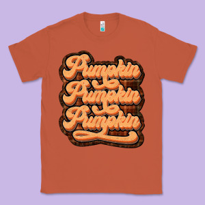 Pumpkin Pumpkin Pumpkin Classic Tee Designed By Jahusdesignshop