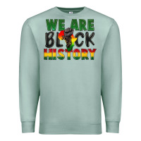 Seafoam we are black history Premium Sweatshirt - FaDigitalArtStudio
