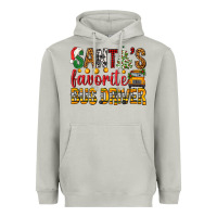 Moon Dust Santa's Favorite Bus Driver Heavyweight Hoodie - BundleAndBundleShop
