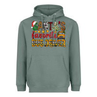 Sage Santa's Favorite Bus Driver Heavyweight Hoodie - BundleAndBundleShop