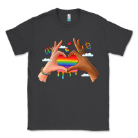 Smoke lgbtq pride hands Classic Tee - LillyAllenDesigns