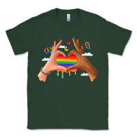 Sports Green lgbtq pride hands Classic Tee - LillyAllenDesigns