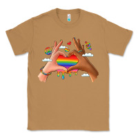 Toasted Coconut lgbtq pride hands Classic Tee - LillyAllenDesigns
