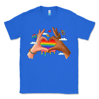 True Royal lgbtq pride hands Classic Tee - LillyAllenDesigns