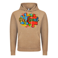 Vintage Coffee be kind autism Vintage Hoodie - LillyAllenDesigns