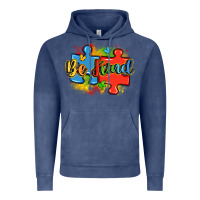 Be Kind Autism Vintage Hoodie | Teevron