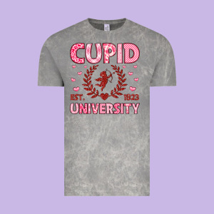 Cupid University Vintage Tee Designed By Lillyallendesigns