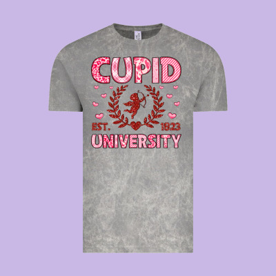 Cupid University Vintage Tee Designed By Lillyallendesigns